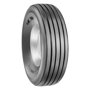Gray metal multi-groove V-belt pulley with several circumferential grooves (five).